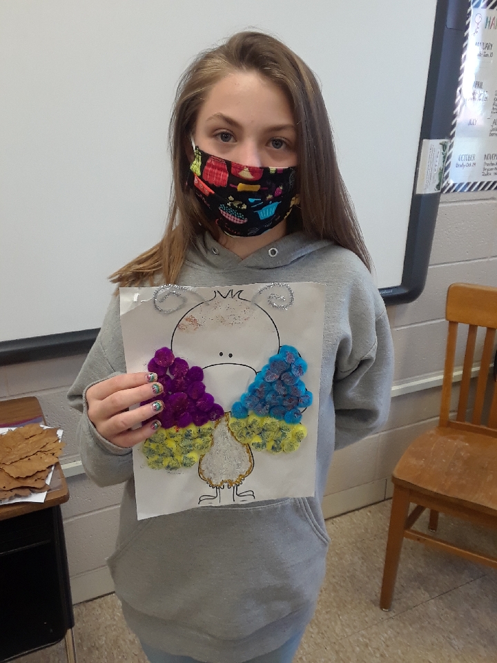 CIScards345's tweet photo. Mrs. Russell’s Class turkeys in disguise!  #CISReadySetReturn https://t.co/r1JMLG2NS7