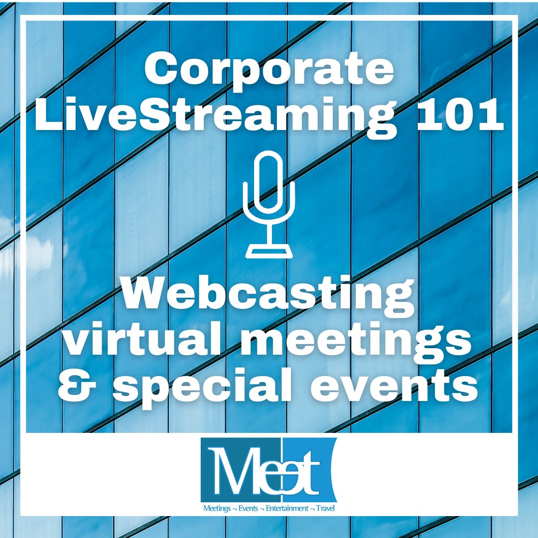meetmags's tweet photo. Looking to LiveStream your upcoming hybrid meeting or event, but have no idea where to start?  Click the link below to learn the basics!
https://t.co/XEEEZRm4Bw https://t.co/mGMOFt8u1b