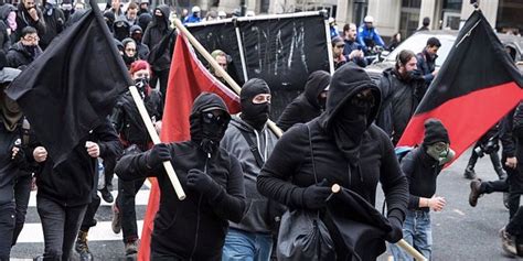 They were formed as a violent collective of many types of sociopaths, nihilists, and anarchists. It is truly remarkable how similar they appear in look and dress. They are cowards inside and only stand when surrounded by their like minded and frothy mouthed "comrades".
