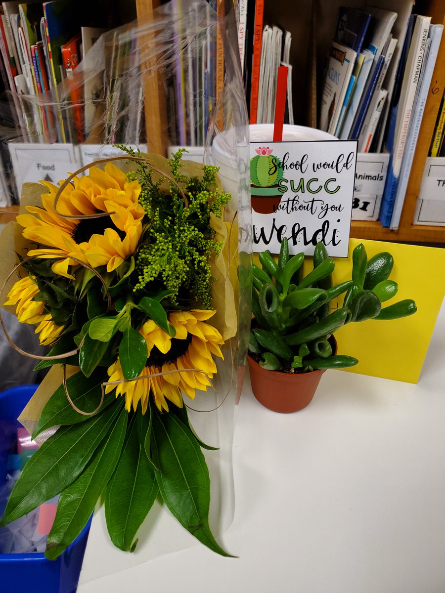 Thank you to the First Grade team and administration for making me feel so appreciated!!  <a href="/CaprockES/">Caprock Elementary</a>