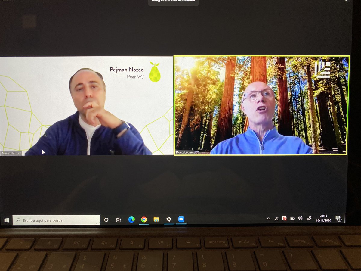 DidacLee's tweet image. Learning from @dougleone and @pejmannozad 

#legends #sequoiacapital #pearvc