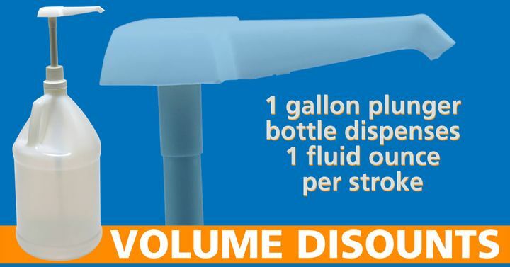 Dynalon's tweet image. Plunger dispensing bottle is excellent for use with food products, cleaners, waxes and hand soaps. IN STOCK and ready to ship today! ift.tt/3lWRxN3 #DynalonLabware #Science #LabSupplies