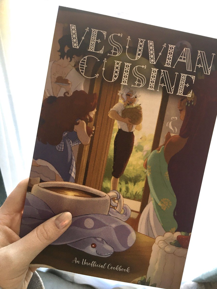 Veuvian Cuisine: The Arcana Cookbook Zine tweet media