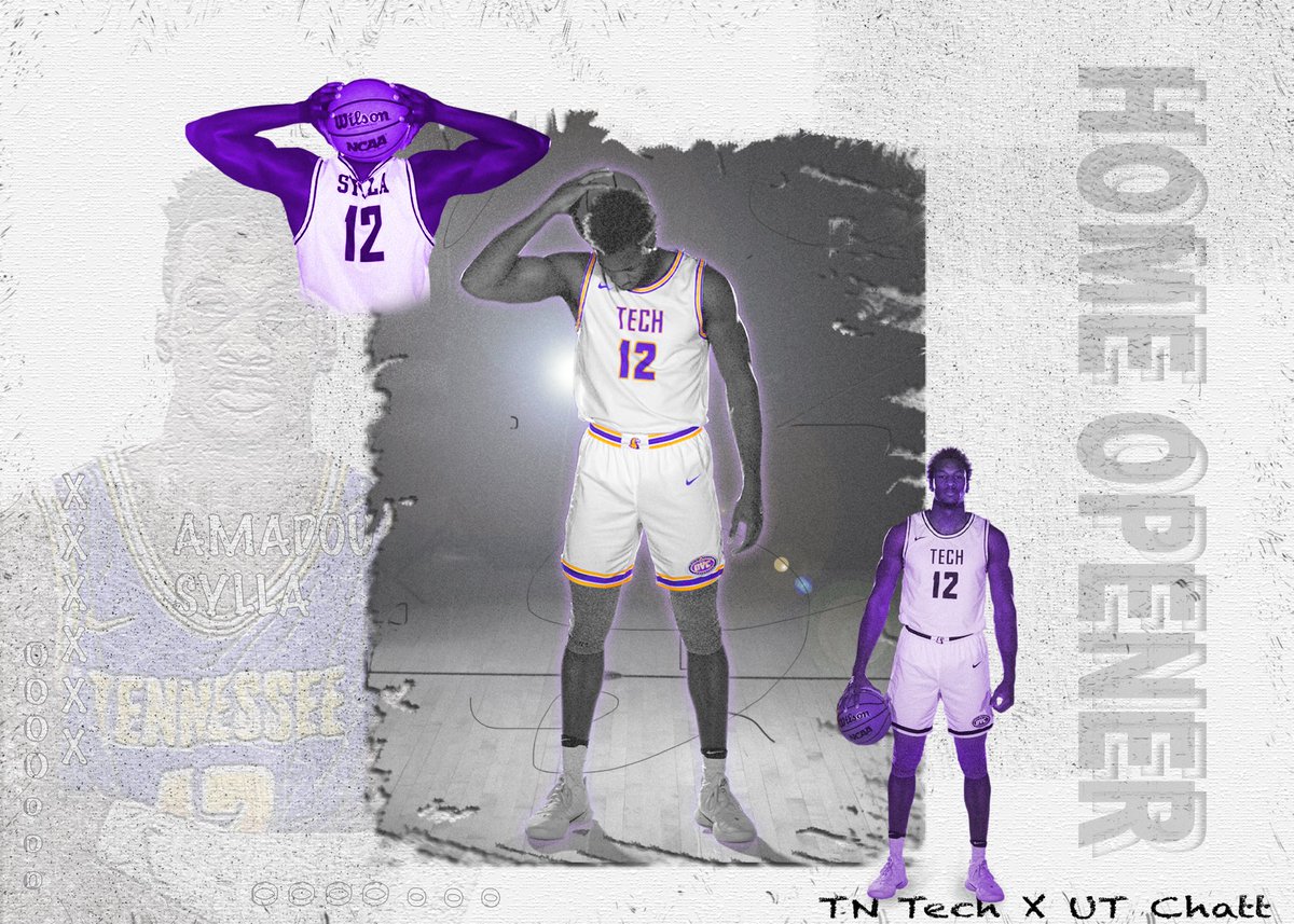 TTU_Basketball's tweet photo. A friendly reminder from Amadou that there will be basketball in the Hoop in only 1️⃣2️⃣ days❗️
Limited attendance will be allowed for our home opener vs UTC at 6:00pm Nov 30th. 
#wingsup 🦅 https://t.co/VGP5JB5sH1
