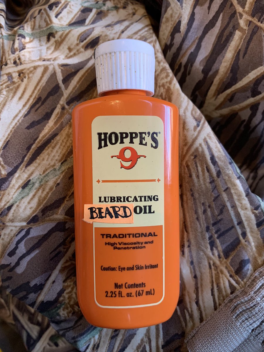Beard Oil, for the Duck Hunter! #Hoppes9