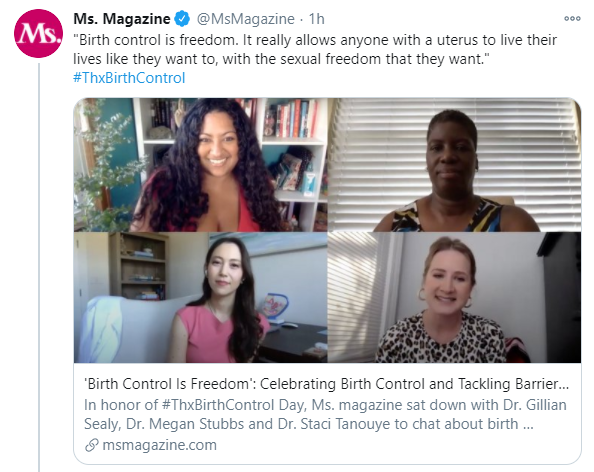 "Anyone with a uterus"