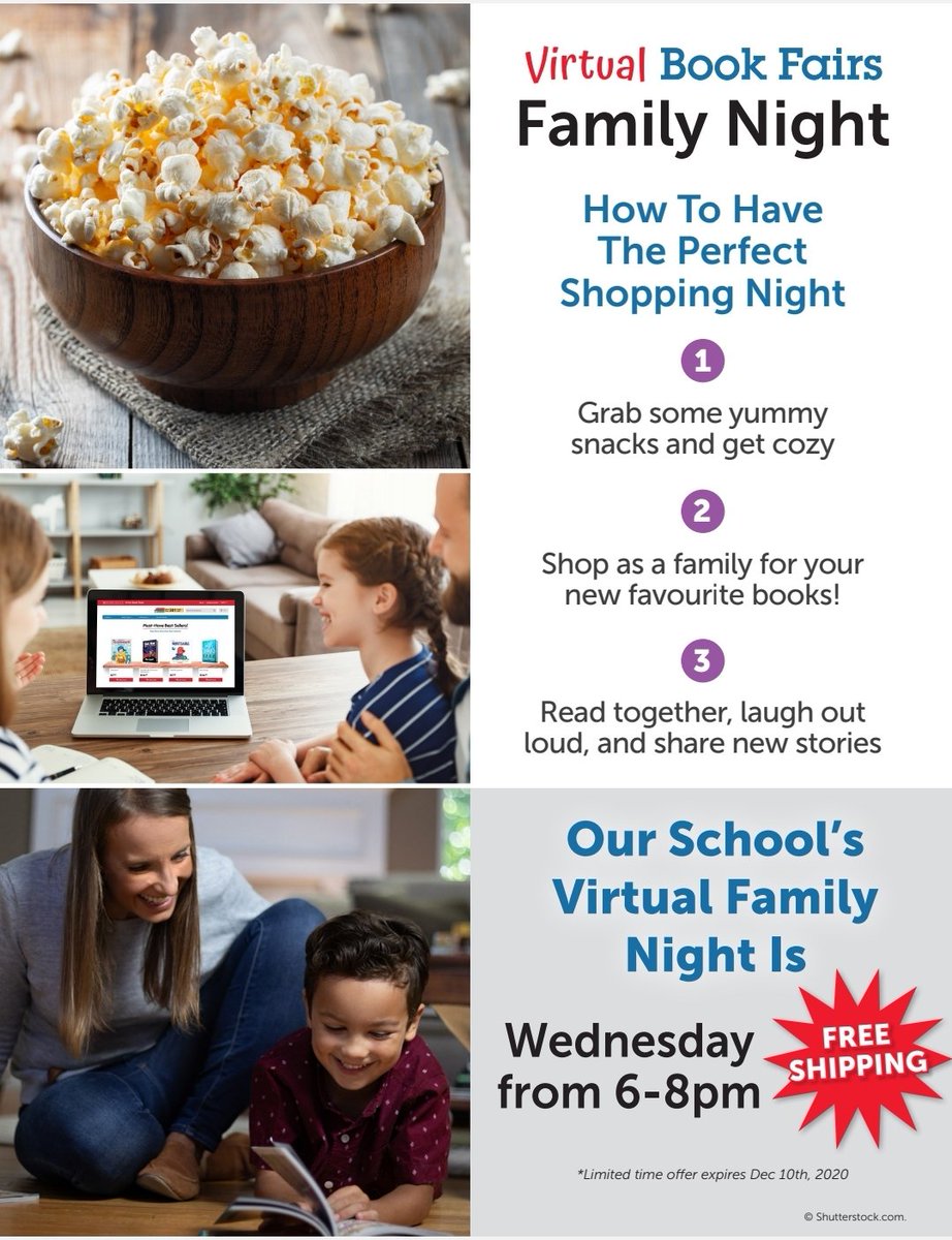 Mackenzie_Elem's tweet photo. The Virtual Book Fair is coming to Mackenzie from November 23 - December 4! https://t.co/4ht8MwngU4