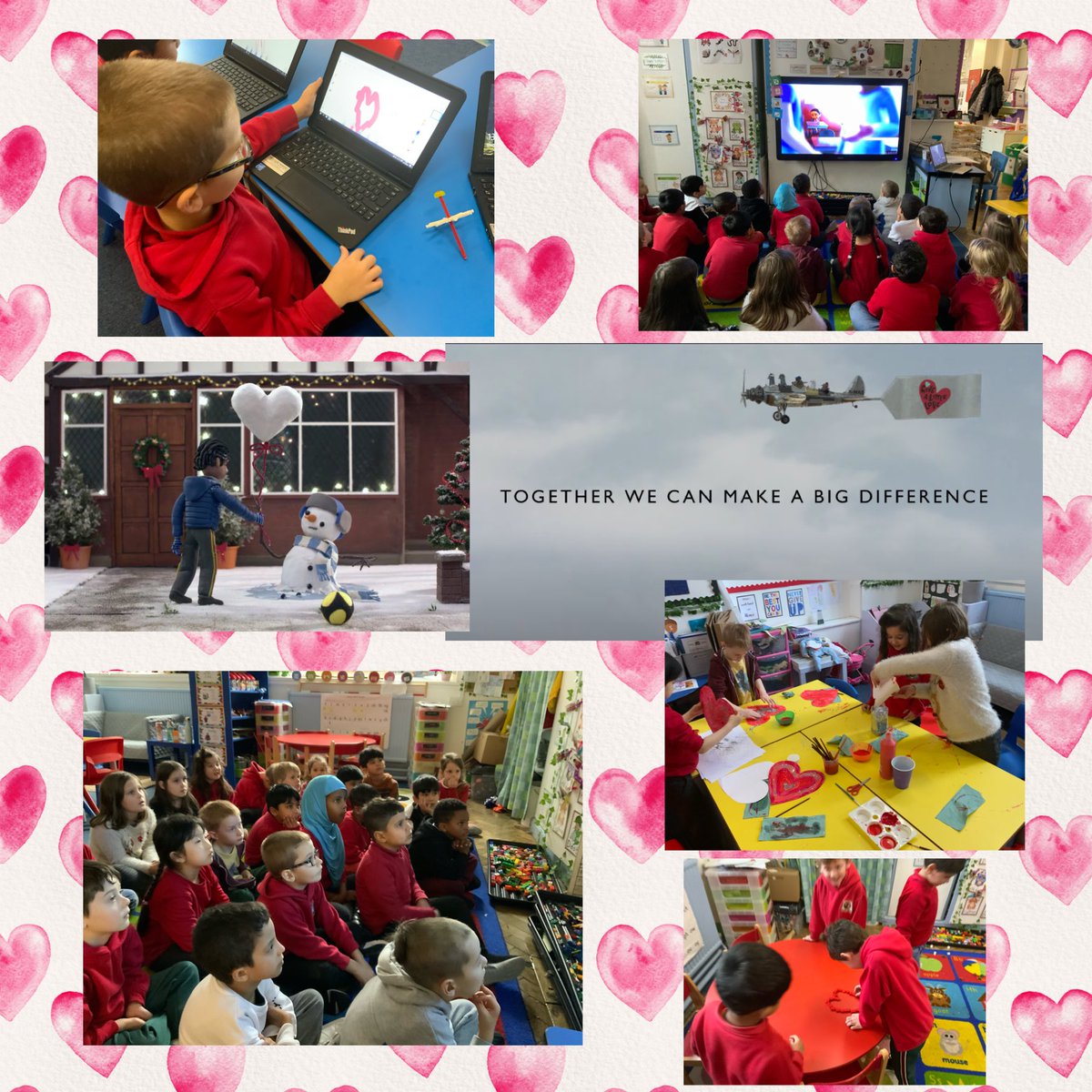 TerraceRoad's tweet photo. Today #TRPsquirrels watched the new John Lewis advert. We discussed the importance of kindness and giving. We all agreed that if we can be anything we will be kind. We then made props for our kindness video so that we can spread the message far. #AntiBullyingWeek #TRPpshe https://t.co/h4GFfpNT1C