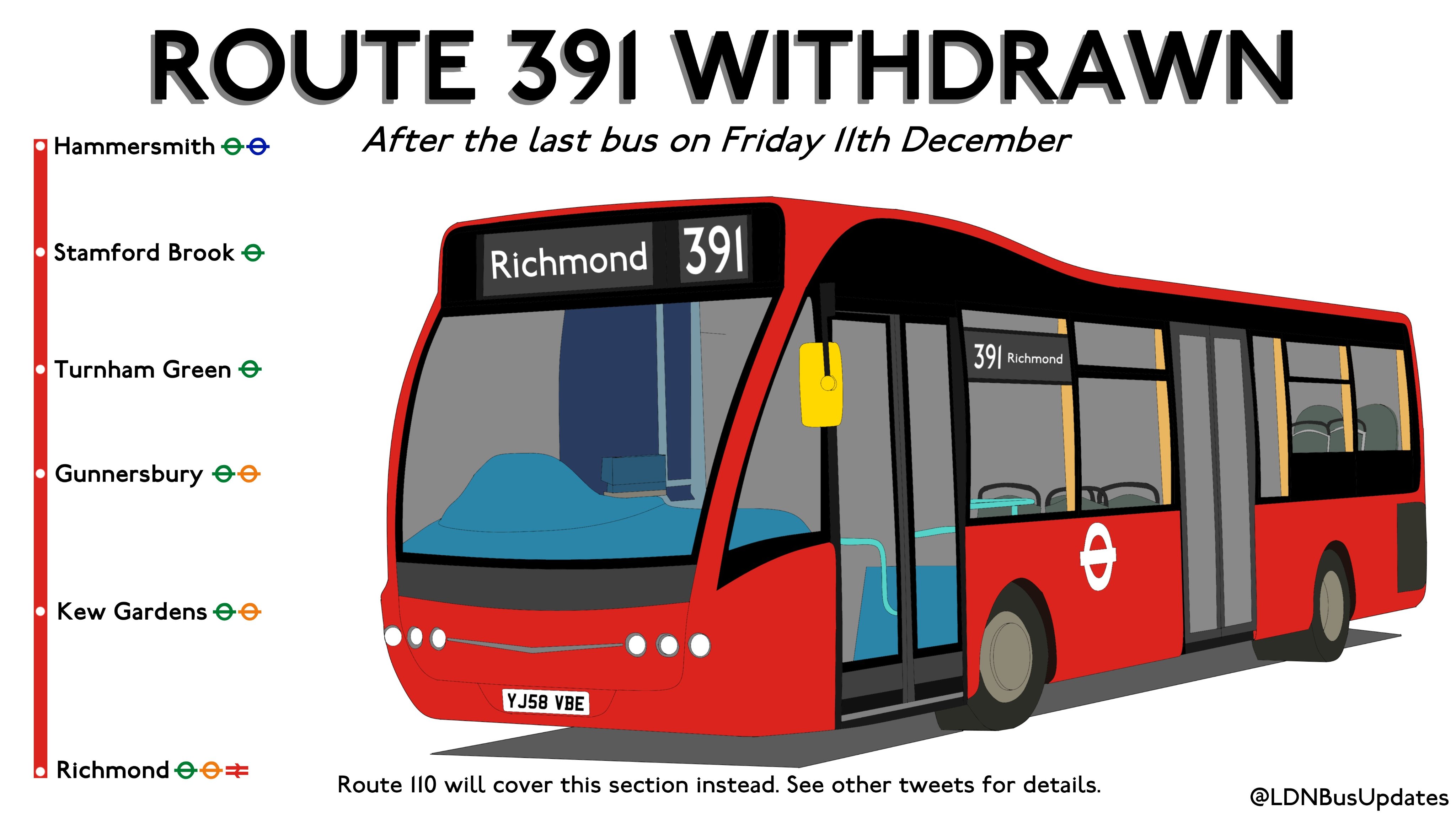 Leicht Dreißig Abkürzung london bus 391 route map ausgraben Appetit Tor