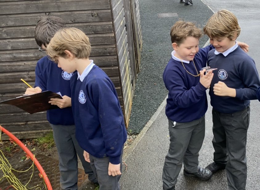 baydonschool's tweet photo. Lots of fun outside using maps and compasses today as part of geography in Kites! https://t.co/WasXkQiRS9