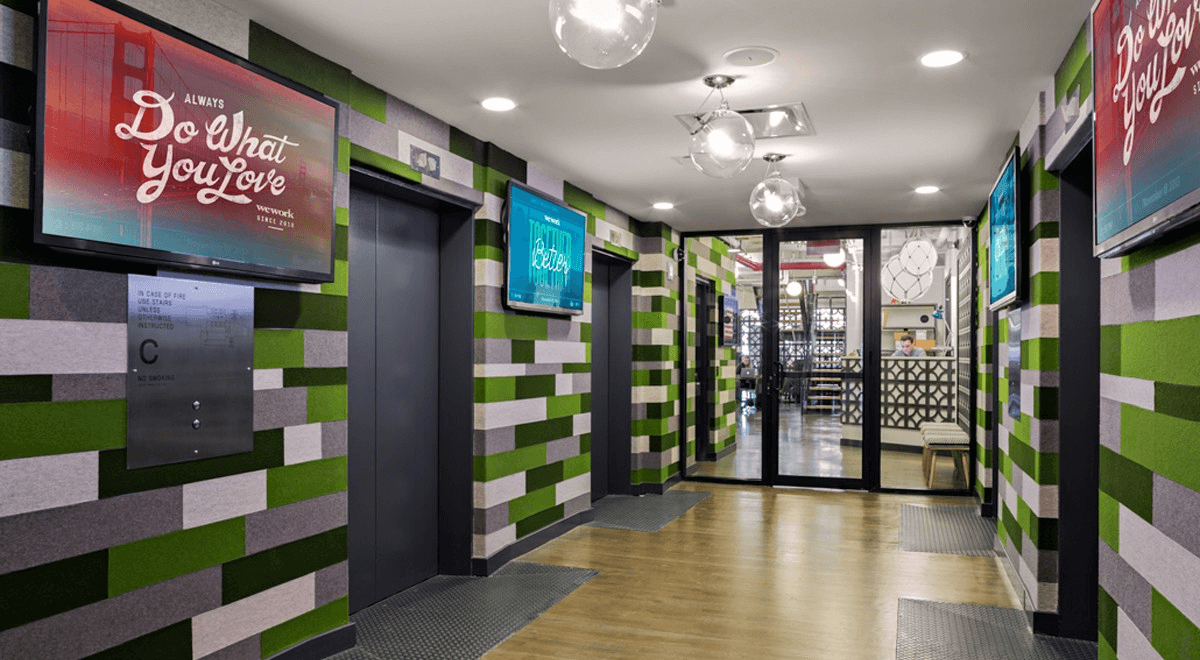 Strategic partnership underscores the proliferation we are seeing in digital #OOH video messaging. #DOOH bit.ly/3fepR3i

<a href="/LightboxOOH/">Lightbox</a> 
<a href="/WeWork/">WeWork</a>