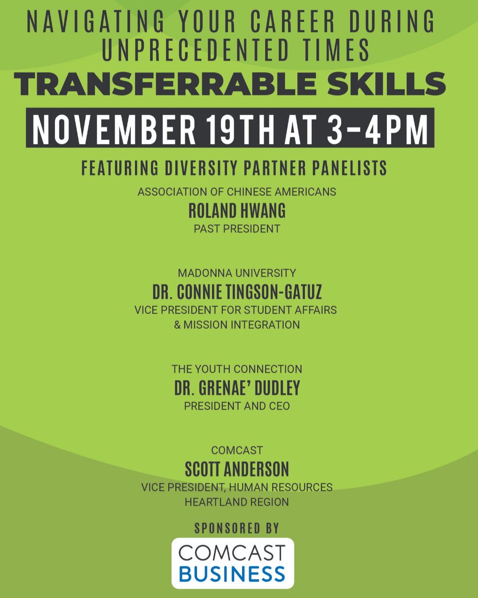 NamicDetroit's tweet image. Join us as we explore career navigation during these troubling times!
ow.ly/WoNN50CoqjF