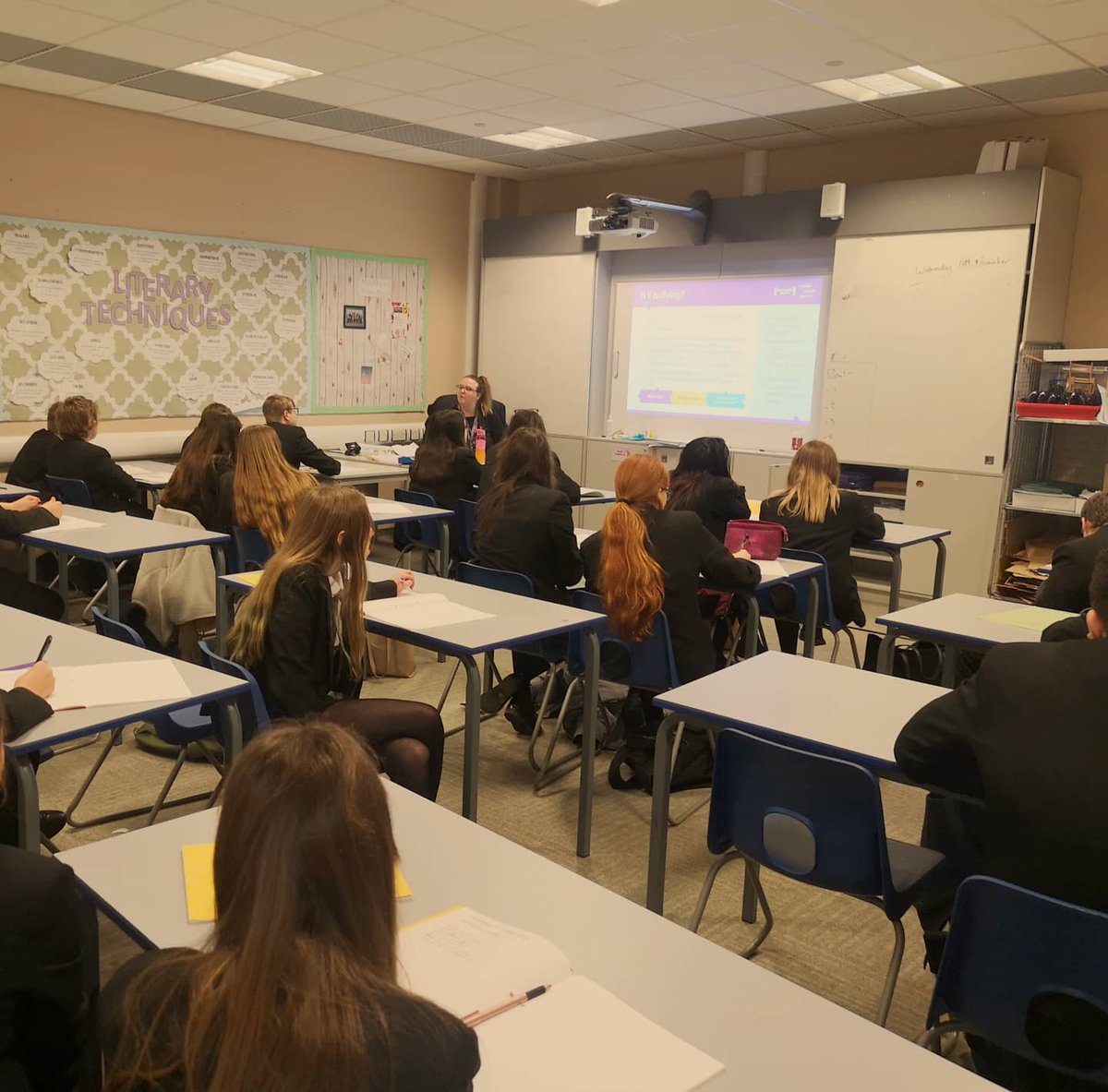 SpringyABTeam's tweet image. Today every student @SpringwellCC received an @antibullyingalliance anti-bullying lesson during PSHE

#antibullying #changemakers #makeadifference #bethedifference #promiseofhope #icanwecan #mentalhealth #bekindtoyourself #bekindtoothers