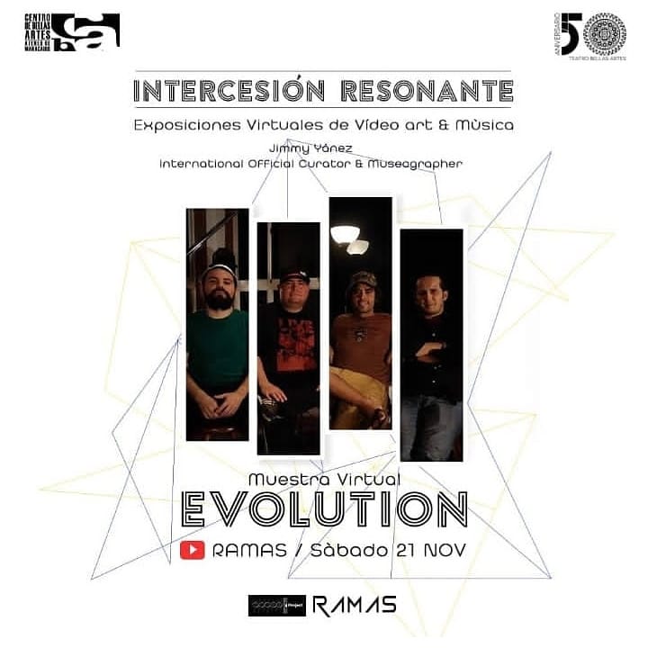 RamasOficial's tweet photo. Semana De Inauguración @cbaateneo Sábado 21 de noviembre, se inaugura la muestra de la banda RAMAS @ramasoficial quienes presentan la opera prima “EVOLUTION” Curaduría de Jimmy Yánez International Official Curator  @jimmyyanez_4759 y la producción de Pitch Proyect @projectpitch https://t.co/rBBozuFFEm