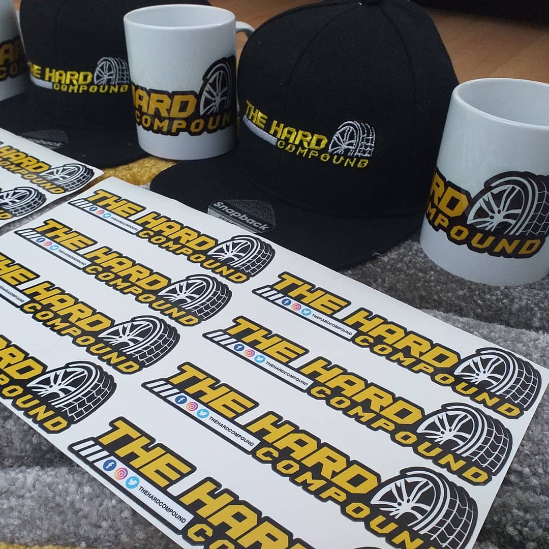TheHardCompound's tweet photo. *Merch*
We have the THC stickers for your car, bike or laptop... caps & mugs for sale - profits go in the "helping young drivers & riders" pot.
Help us to help top young talent!
Stickers £2.00
Caps: £10.99
Mugs: £8.99
Comment / message us if you're interested.
#HelpThemEarly https://t.co/HZdY8k43Pt