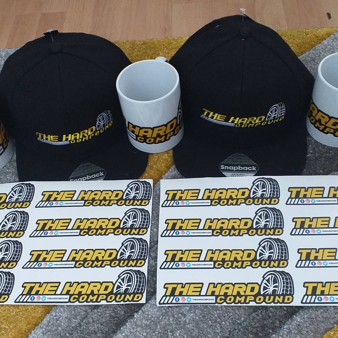 TheHardCompound's tweet photo. *Merch*
We have the THC stickers for your car, bike or laptop... caps & mugs for sale - profits go in the "helping young drivers & riders" pot.
Help us to help top young talent!
Stickers £2.00
Caps: £10.99
Mugs: £8.99
Comment / message us if you're interested.
#HelpThemEarly https://t.co/HZdY8k43Pt
