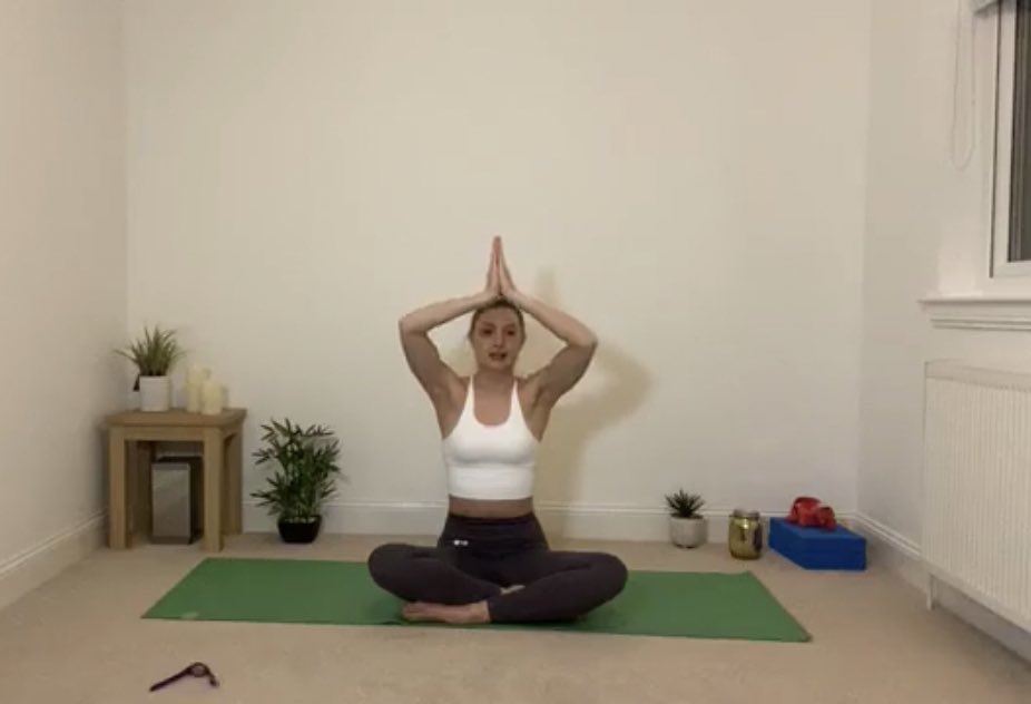 reactHWB's tweet photo. What a great first ‘Basic Yoga for Adults’ virtual class with @mhairilake tonight! 🤩👏 You can watch tonight’s first FREE virtual class again by visiting our Facebook page; https://t.co/S7RoAvGfo7 https://t.co/x4bg4s5Q4R