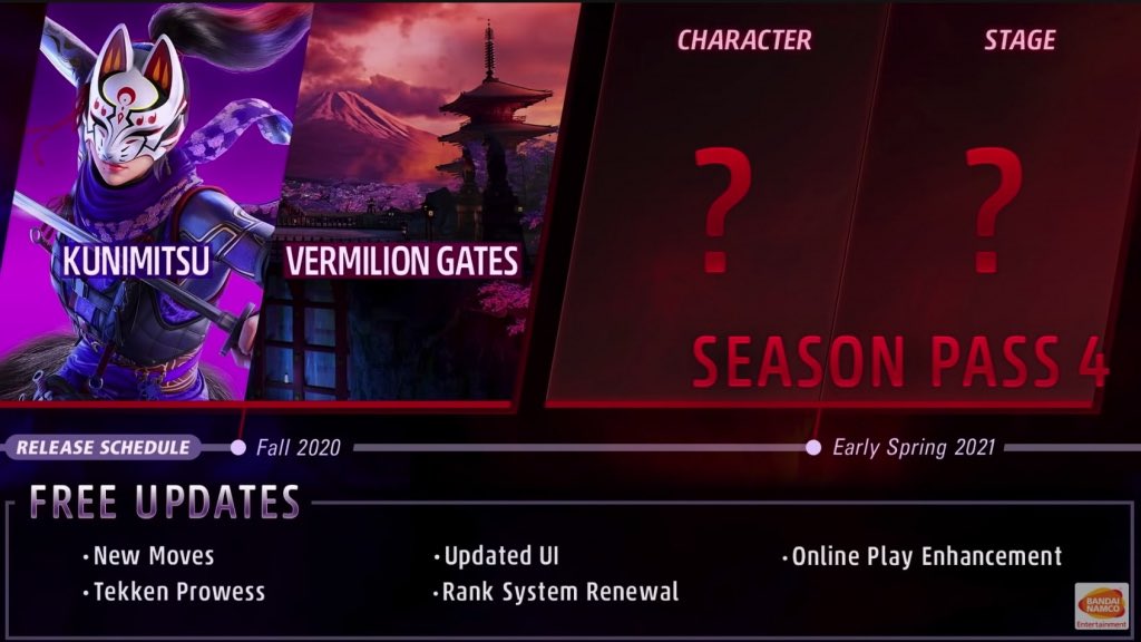 tkn_gmr's tweet photo. [11.18.20] 🎁 #GIVEAWAY 🎁 TEKKEN 7 Season Pass 4! PS4 or Steam!

✅ Follow
✅ RT
✅ Tag 2 friends

Season Pass 4 comes with playable character Kunimitsu, new stage Vermilion Gates, PAC-MAN customs, and Spring 2021 DLC! 🔥

WINNER picked 11/19 @ 10PM ET! Code received via DM. https://t.co/NbWHEt5Z40
