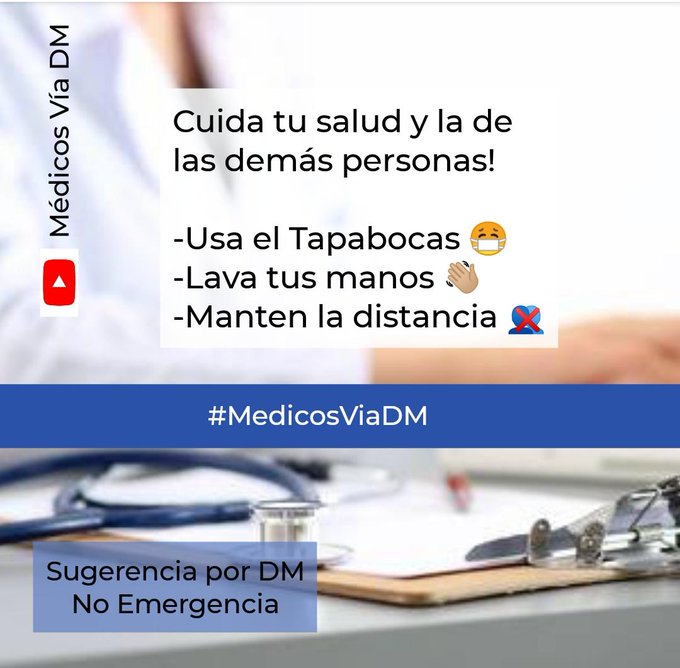 ConotoLlanero's tweet photo. No crean ustedes que porque la curva ha disminuido, el #Covid_19 se ha ido.. 
Todavía esta presente, ahora más que nunca debes cuidarte y proteger a tu entorno.
No olvidar el tridente 😷 | 🧼👐🏼 | 🚶🏼‍♂️🚶🏻‍♀️

#MedicosViaDM #DiosEsBueno https://t.co/MLJuNes7NO