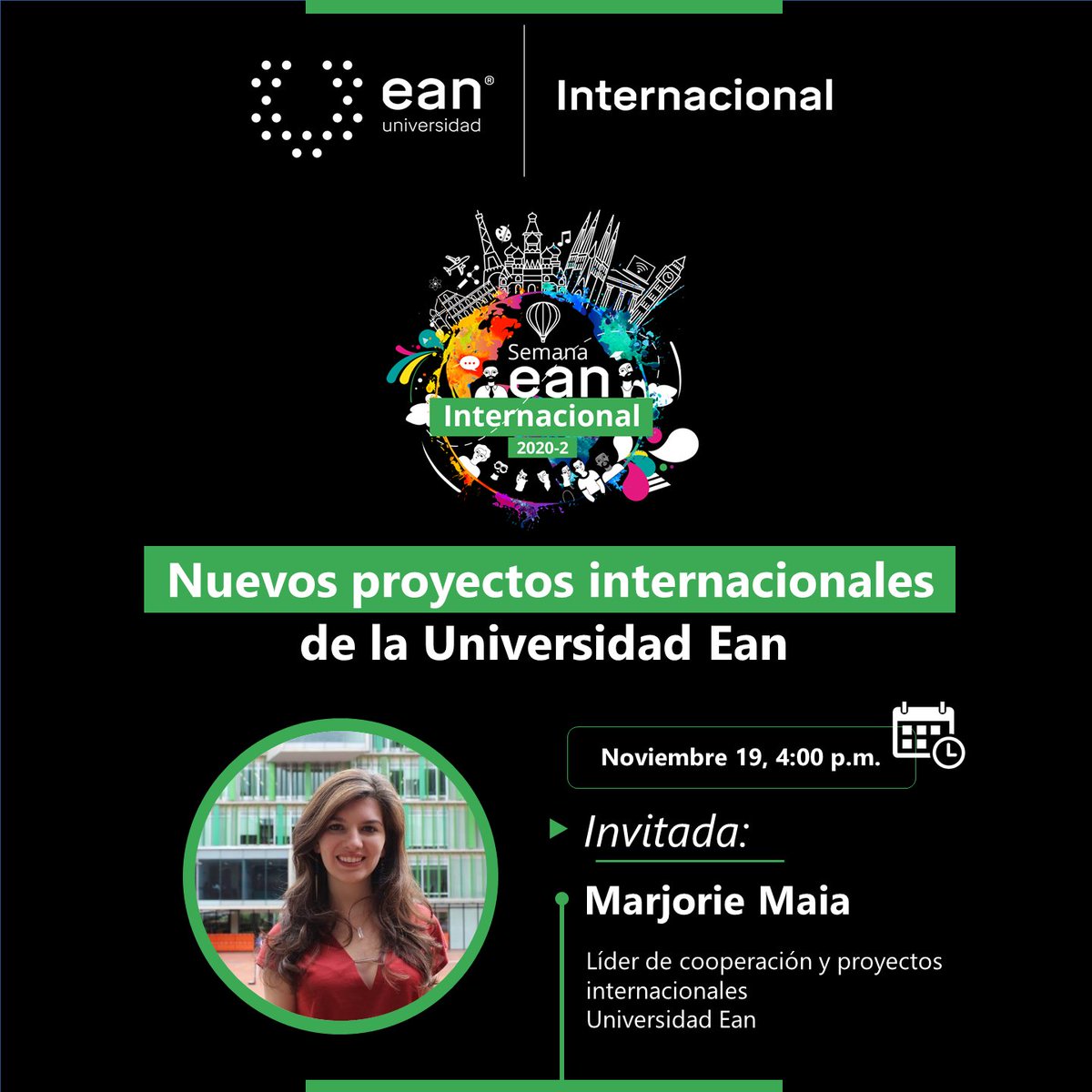 mazmaia's tweet photo. #EanInternacional | Mañana compartiré los proyectos internacionales más destacados de la @UniversidadEan. Estos proyectos se alinean a la #agenda2030 y a los #ODS, conectando a la comunidad Eanista con desafíos y soluciones globales.

Conéctate: https://t.co/wcOD3uvP5X
#HigherEd https://t.co/hCpSqRFaJt