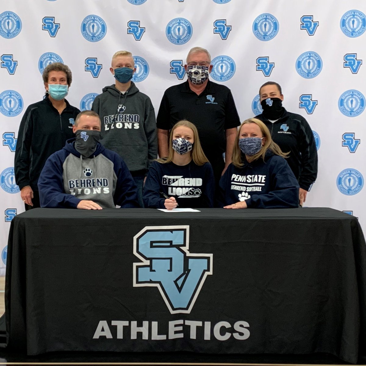 Jocelyn McNany <a href="/JocelynMcnany/">Jocelyn McNany</a> makes her commitment official to attend Penn State Behrend to study mechanical engineering technology and compete on the women's softball team. Congratulations, Jocelyn and best of luck at Behrend!