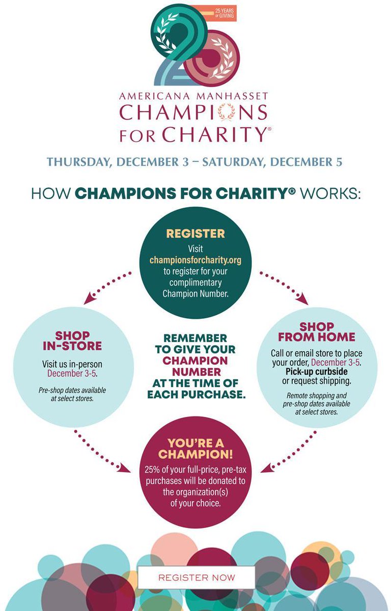 Champions for Charity - Tiegerman Will Once Again Be Participating In Champions For Charity® Thursday, December 3 Through Saturday, December 5.  We are also excited to share Lafayette 148 is hosting a special event this year for Tie edl.io/n1341694