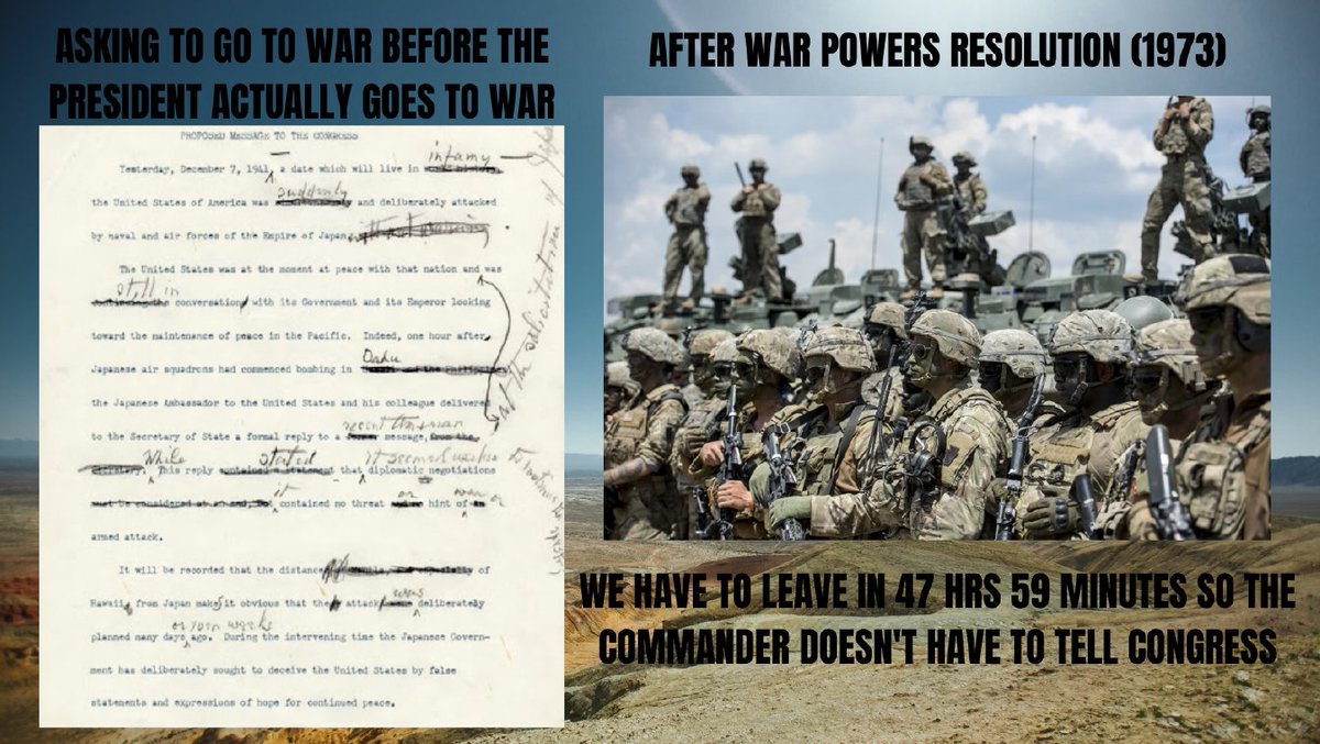 On War powers, from  @laurenh_13