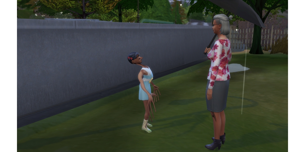 JennaJurgen's tweet photo. Glitch haha #sims4 #simstime #mommytime https://t.co/MvezZDbyoX