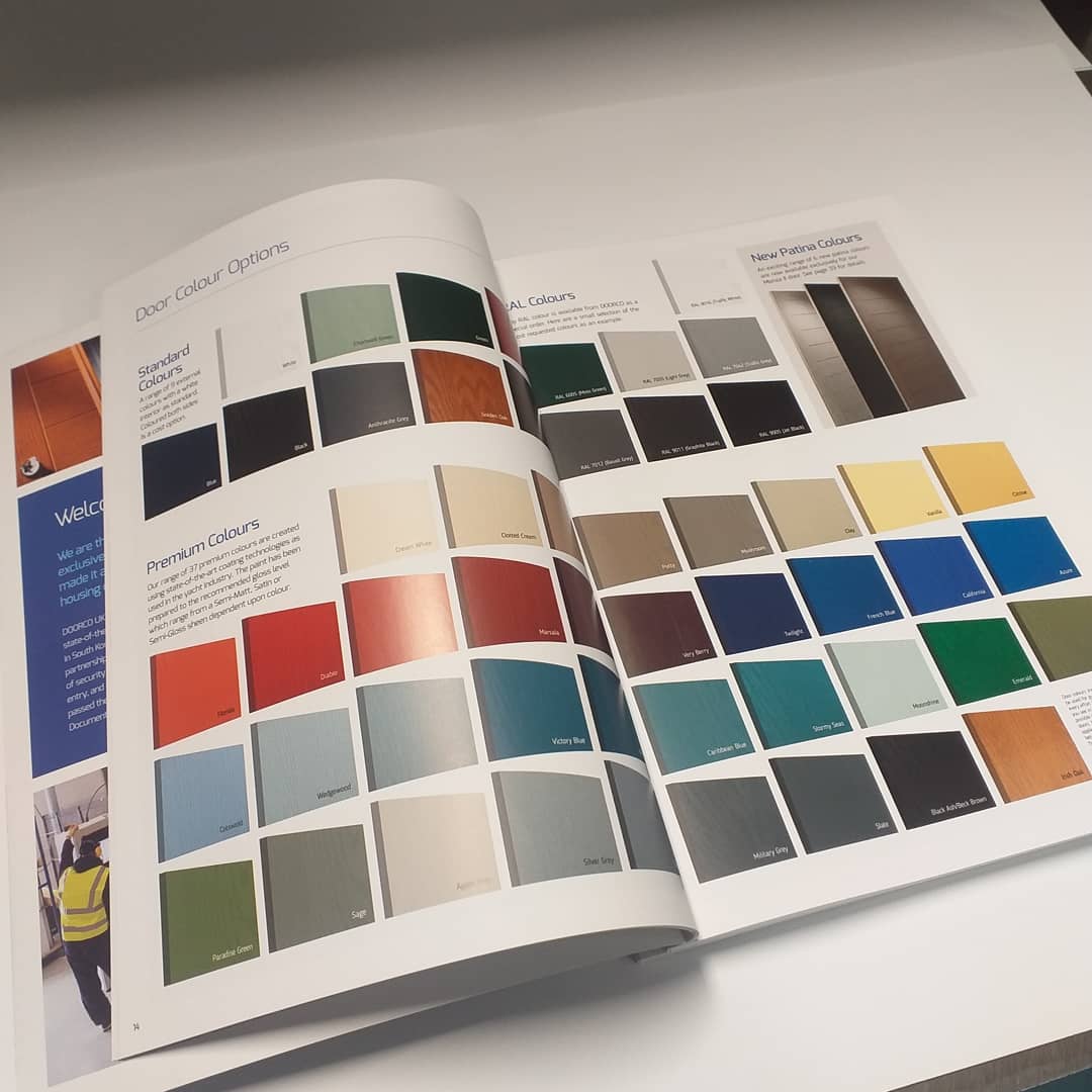 olympicpress's tweet photo. PUR Perfect Bound brochures for @everglade_UK . Showcasing all there product range. https://t.co/PdQfIEMja9