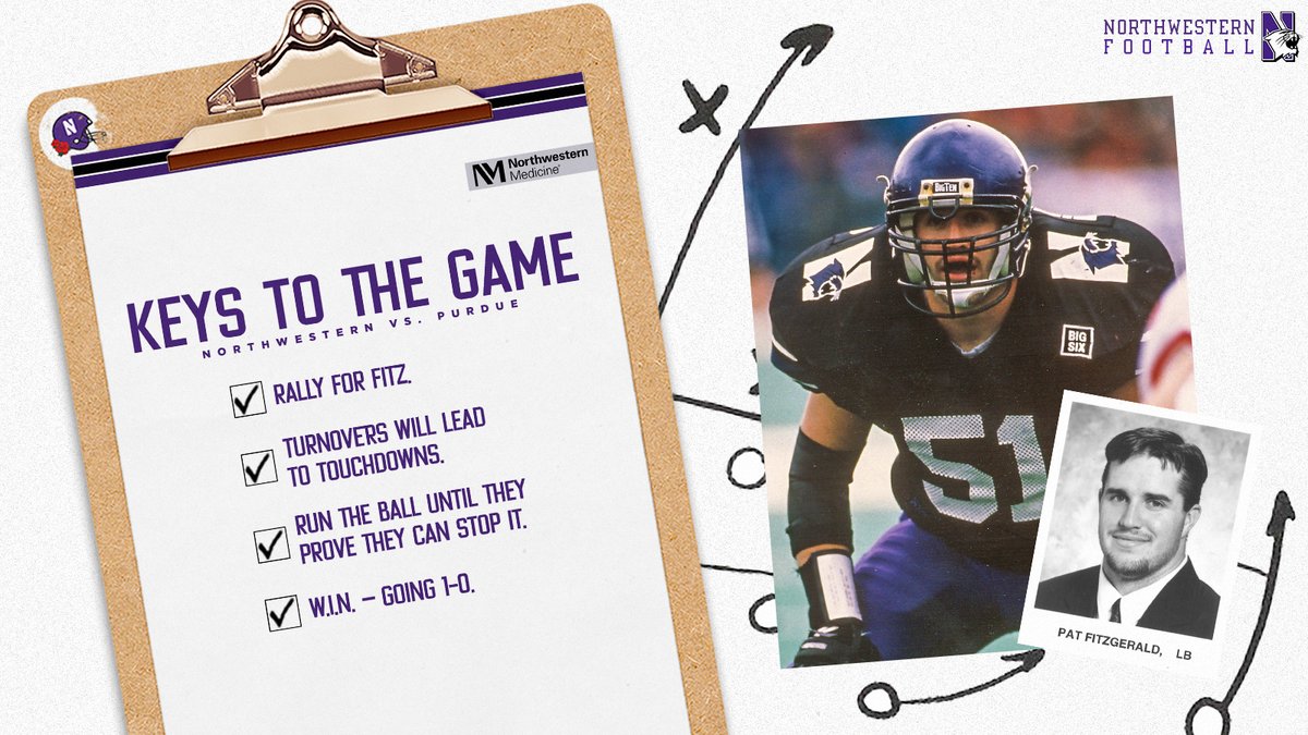 NUFBFamily's tweet photo. @NorthwesternMed Keys to the game π
#95Now | @NorthwesternMed https://t.co/GdnUQ7XcnV