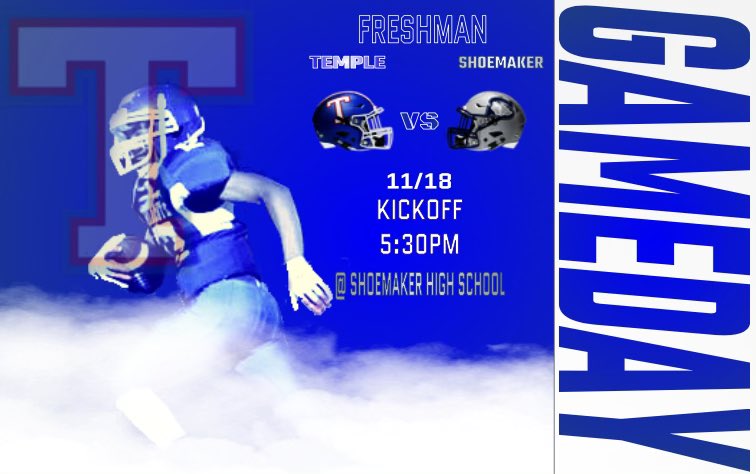 THS9thFootball's tweet photo. #GameDay #BeatShoeMaker @templewildcats @OttTempleISD @CoachStew_TTR https://t.co/frPpC7hsx6