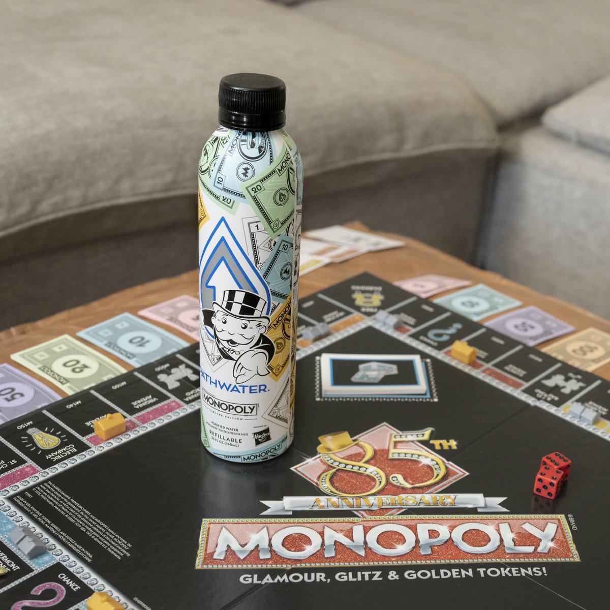 drinkpathwater's tweet image. ‼️ MAJOR GIVEAWAY ‼️

To celebrate 85 years of monopoly, we’re picking 85 lucky people to win a Monopoly 85th Anniversary edition board game! 

To enter:
- Follow us 
- RT this