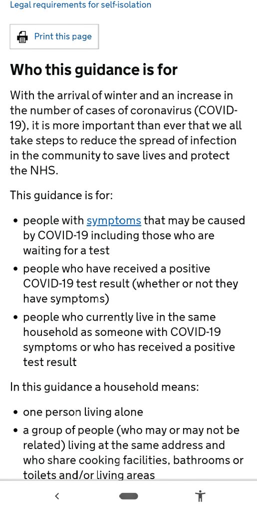 And when you open the letter you finally find this which does implyYOU AND YOUR HOUSEHOLD SHOULD SELF ISOLATE WHILE AWAITING A SWAB RESULT @deb_cohen @BBCHughPym  @UKgovcomms https://www.gov.uk/government/publications/covid-19-stay-at-home-guidance/stay-at-home-guidance-for-households-with-possible-coronavirus-covid-19-infection