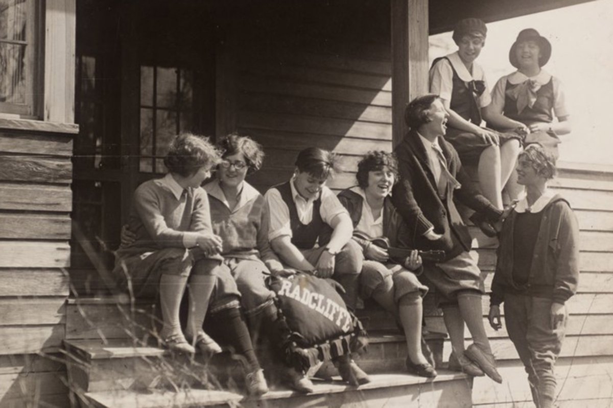 Harvard's tweet photo. A new student-led virtual tour explores the contributions of women at Harvard and how they helped shape the University: https://t.co/1JizKqdnqb https://t.co/i5K1MbVP44