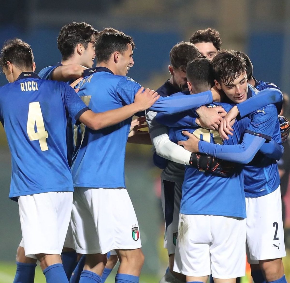 Франция италия u19. Молодежная сборная Италии.
