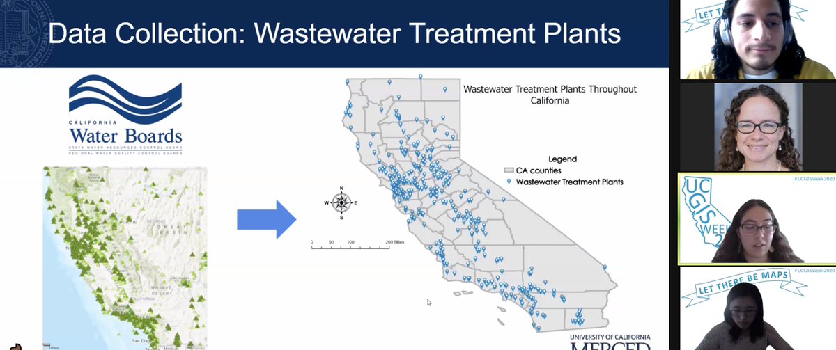 COVIDPoops19's tweet image. .@FRomanJR and @AriannaTariqi doing an amazing job presented about our research at #UCGISWeek2020 #wastewater #COVID19 Please check out global dashboard of #wastewater monitoring sites for SARS-CoV-2. arcg.is/1aummW