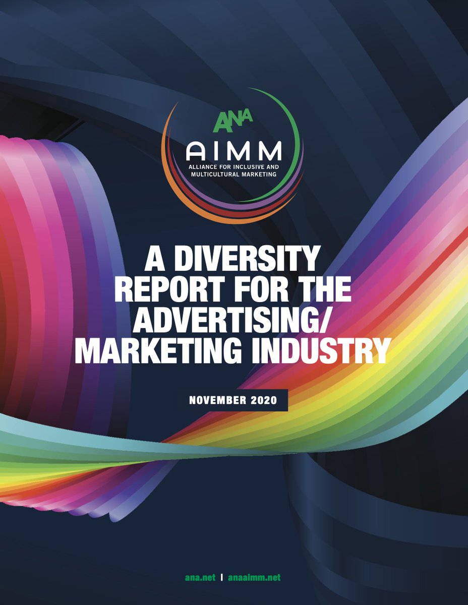 ana_aimm's tweet image. AIMM has recently published its 2020 Diversity Report! Download the report now to learn about the diversity of the marketing teams among ANA member companies, featuring case studies and valuable information on how to increase diversity. hubs.ly/H0BbcWx0 #diversity #anaaimm