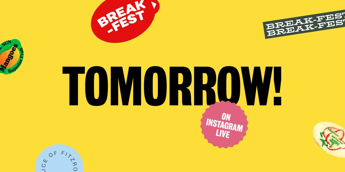 All or Nothing (@allornothingau) on Twitter photo Tomorrow morning we’ll be chatting to the founders of @clothingthegap followed by new music from <a href="/ex_olympian/">Ex-Olympian</a>. Just make a cuppa and enjoy.
Fri 20 November, 8:30 am
Insta Live @_break_fest. Tomorrow morning we’ll be chatting to the founders of @clothingthegap followed by new music from <a href="/ex_olympian/">Ex-Olympian</a>. Just make a cuppa and enjoy.
Fri 20 November, 8:30 am
Insta Live @_break_fest.