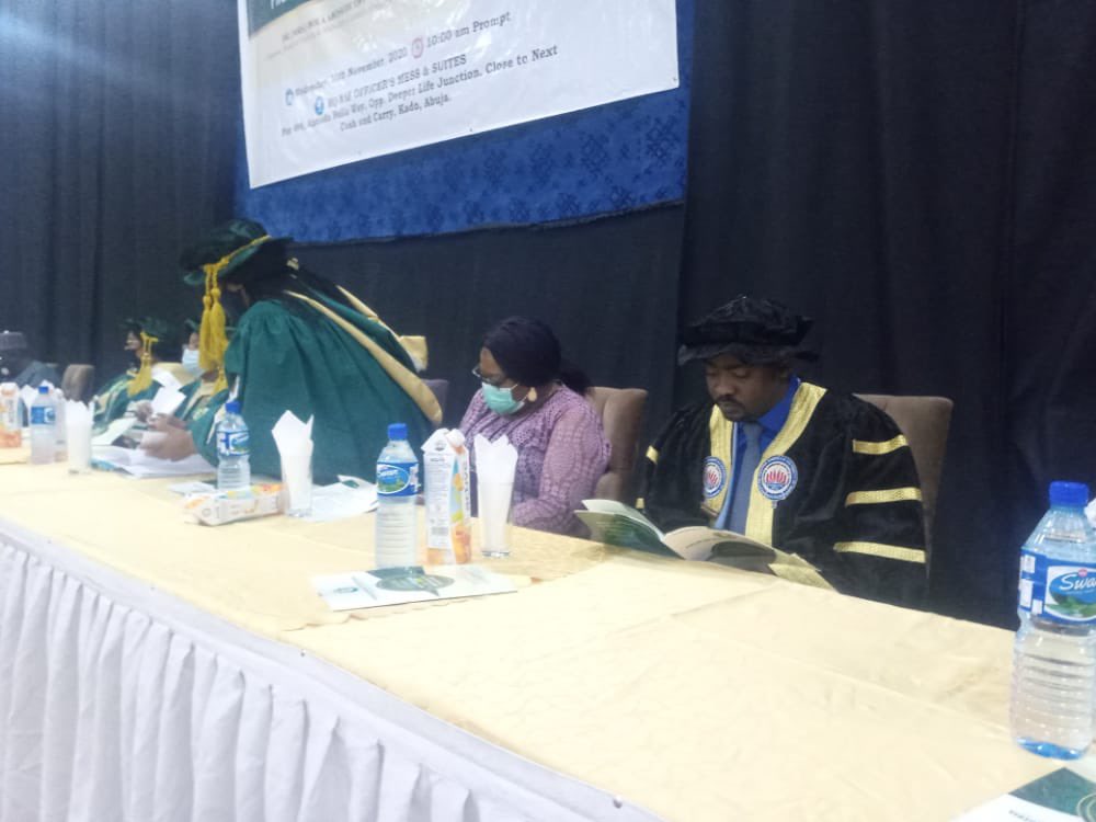 PresidentMaaun's tweet photo. We are today full of pride that our 106 Nursing Graduates of @MaaunMaradi have attended the induction ceremony for foreign-trained Nurses, today at Abuja. Our students are among the 257 graduates, that have successfully passed the general nursing council professional examination. https://t.co/mxGMLt7ryk