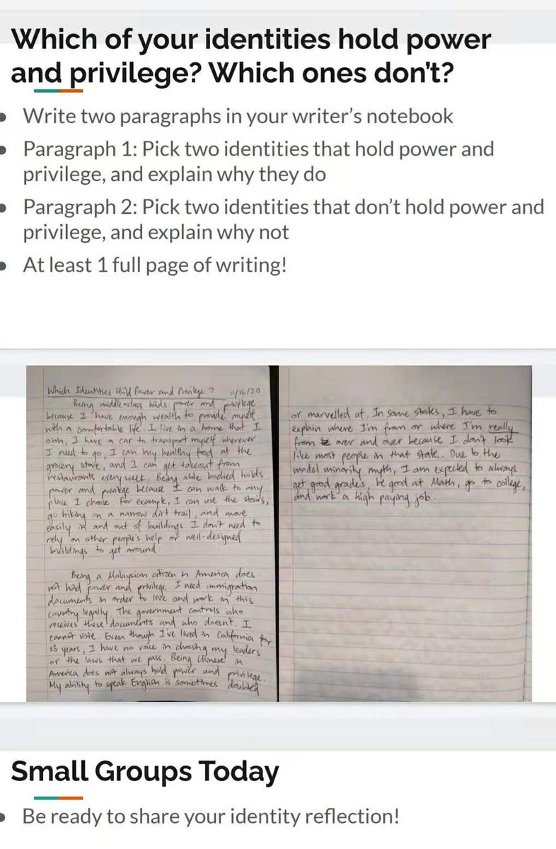 Sample writing assignment, remind me the stinking #$@ my college classmate has to write to apply for Chinese Communist Party. Bless these students.
