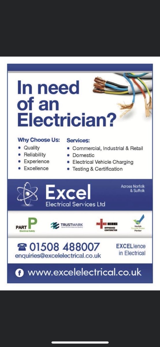 Quality x Reliability x Experience =
EXCELlence in Electrical