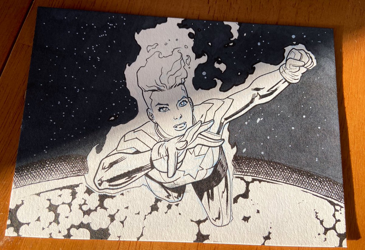carolcollector's tweet photo. Thank you SO MUCH, @joshuahood!
A beautiful portrait for a worthy cause. (@TrevorProject)
#CAREBEAR #CaptainMarvel #CarolDanvers #TheBossofSpace @CaptMarvelBR @CaptMarvelNews @captainmarvel #TransAwarenessWeek https://t.co/srSqN1dabV