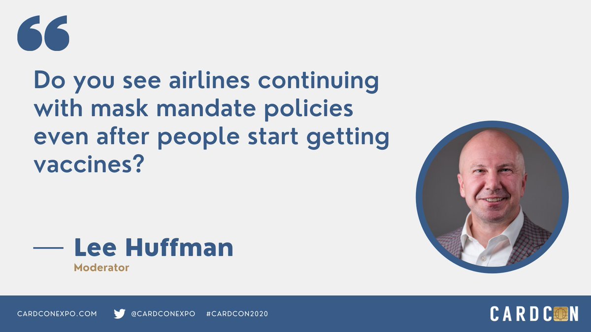 CardConExpo's tweet photo. Moderator @BaldThoughts asks our panelists if they think mask mandates will stick after the pandemic. What do you think? #CardCon2020 https://t.co/0ksvr5dTyr