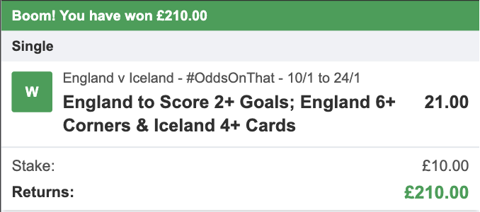 JamesMurphyTips's tweet photo. Wow...another incredible night!

📈 20/1 Huge Odds Bet ✅
🚀 Boosted Win Treble ✅
🇵🇹 International Acca ✅

18+, Gamble Responsibly.

LIKE❤️ if you're ready for more! https://t.co/s1CZWT0L6v