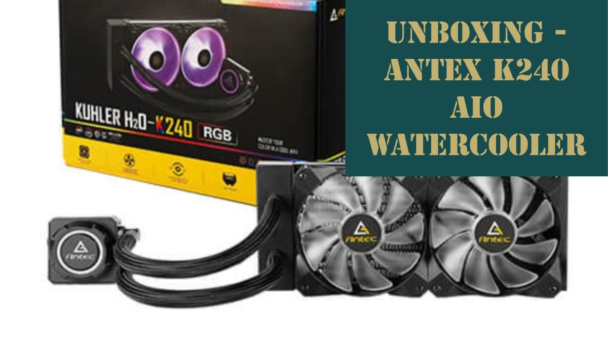 GamingGamexx's tweet image. youtu.be/PPr4Leerxcw - Unboxing - Antex K240 AIO Watercooler

#YouTube #youtubechannel