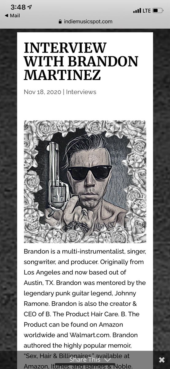 BProductBrandon's tweet photo. Big shout to @indiemusicspot for the #interview on my #music. So #appreciate you. #thedealer #gobigorgohome https://t.co/U6yMkRtzH0
