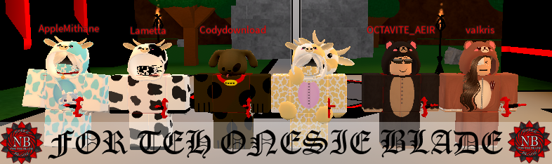 Kirxttu's tweet photo. I promise we are extremely professional in Noble Blade <3
#NobleBlade #robloxclan #onesiegang #cowonesie https://t.co/dF8pdC9o7j