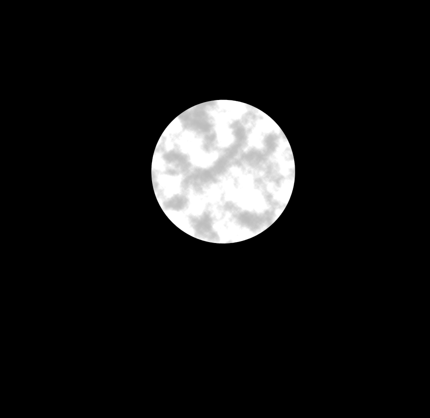 ⑤クイックマスクから戻すとこんなカンジ。
⑥乗算で新規レイヤーを作りグレーで塗ります。完成です。 