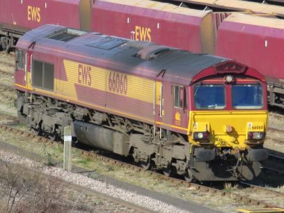 what’s interesting is that if you look at this EWS Class 66 you can see that the dirt arranges in patterns - dark uncombusted fuel on the roof, lighter trackside grime down the sides, then darker again on the wheels and bogies