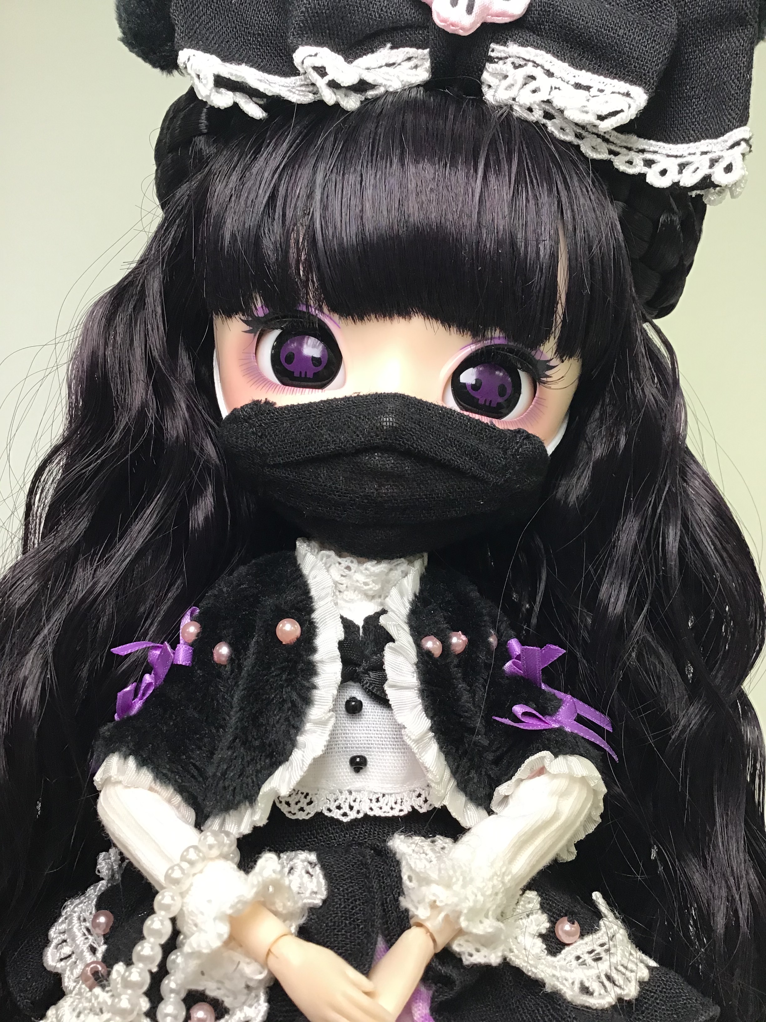 [Actuellement sortie] Pullip Kuromi black mask edition EnJ4qCJVcAA_k2s?format=jpg&name=4096x4096